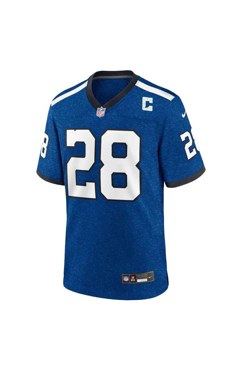 Nike Men's Nike Jonathan Taylor Royal Indianapolis Colts Indiana Nights Alternate Game Jersey, Alternate, color, Blue