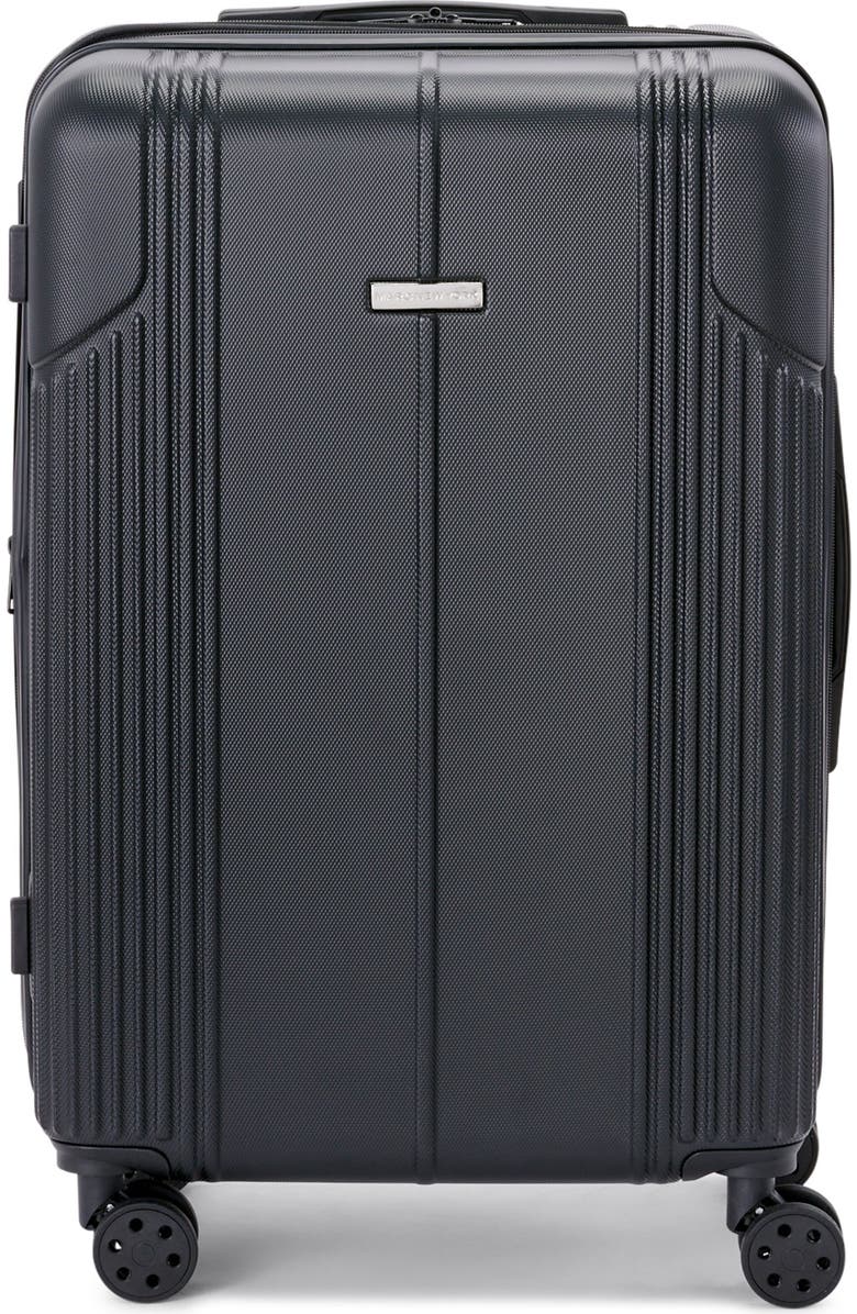 Marc New York Horizon Upright Suitcase, Main, color, Black