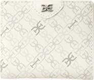 Sam Edelman Harper Monogram Faux Leather Bifold Wallet