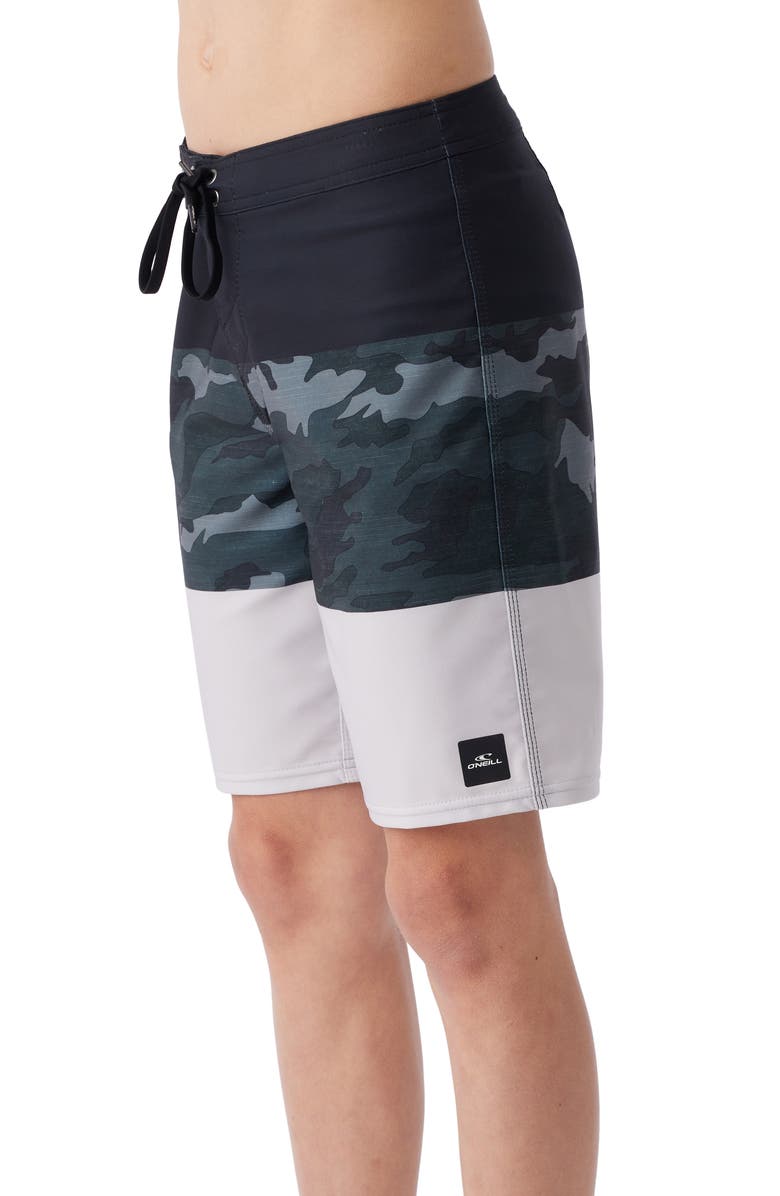 O'Neill Kids' Hyperfreak Heat Block Board Shorts, Alternate, color, 