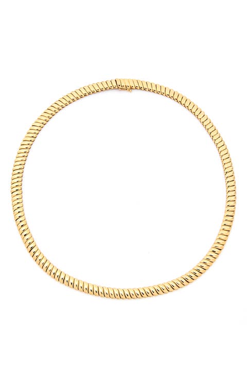Zoe 18k Gold Plate Necklace