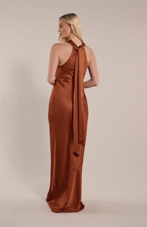 Rewritten Roma Halterneck Dress