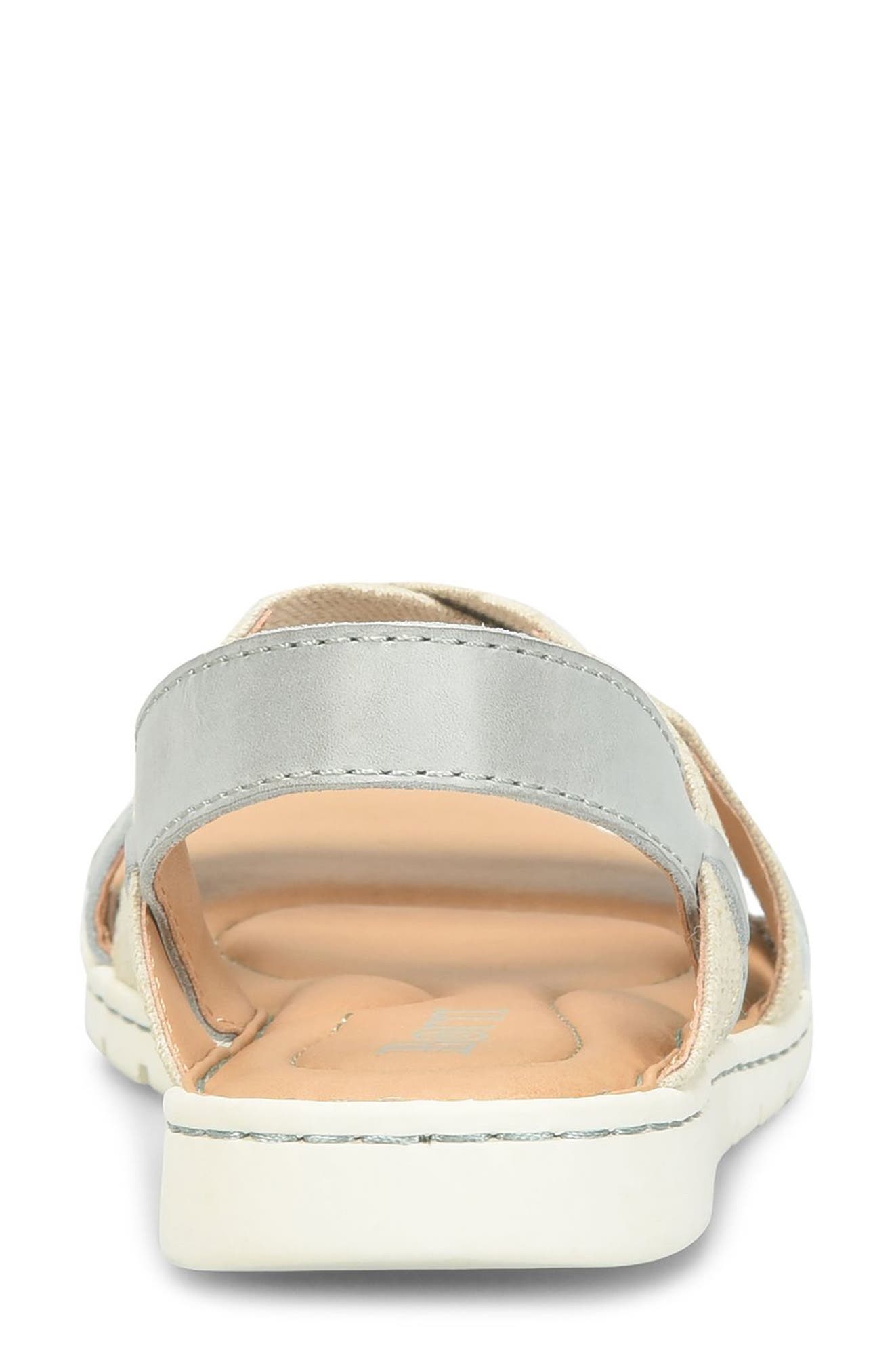 Barbe Strappy Sandal, Alternate, color, BLUE COMBO