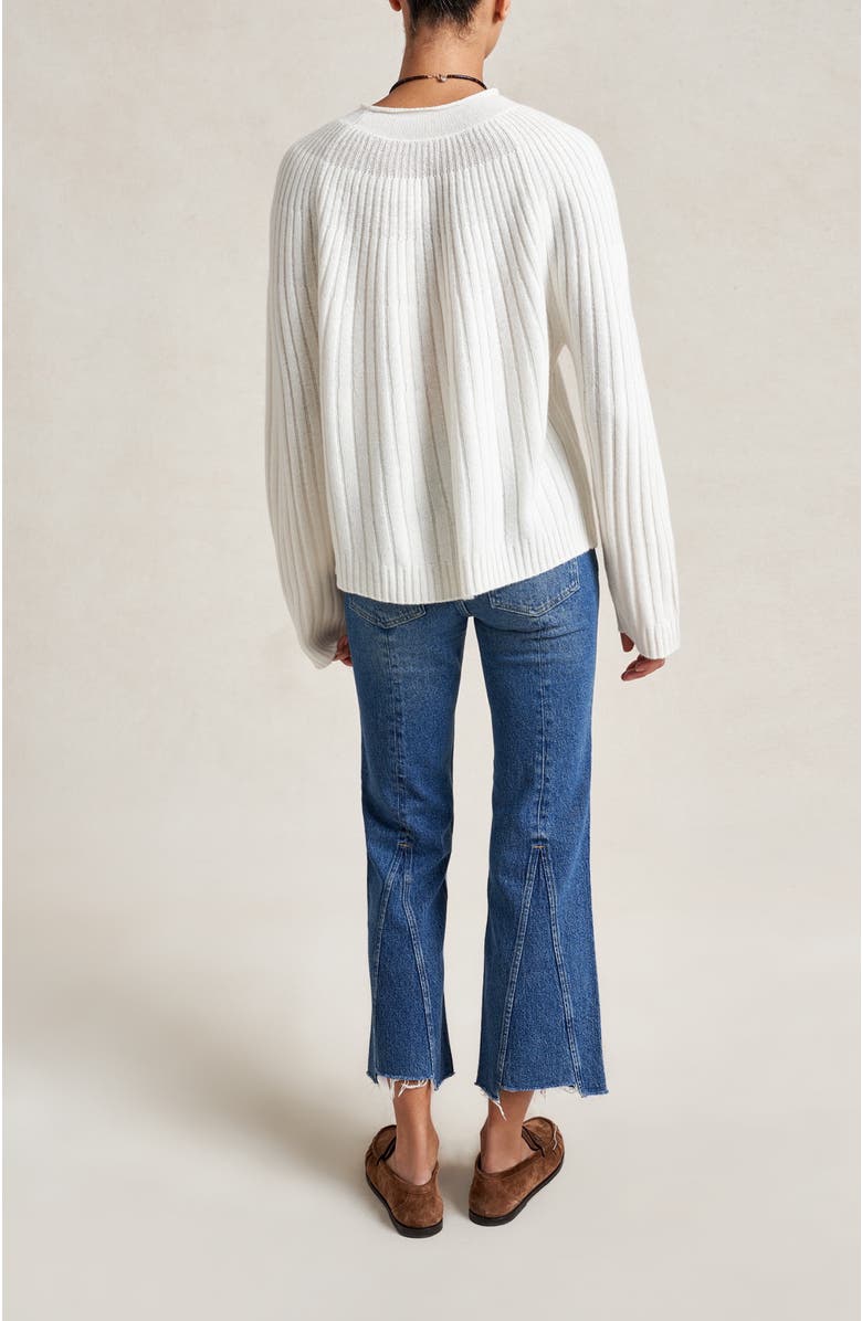 La Ligne Abel Sweater, Alternate, color, Ivory