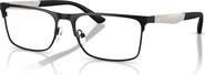 Emporio Armani 56mm Rectangle optical glasses