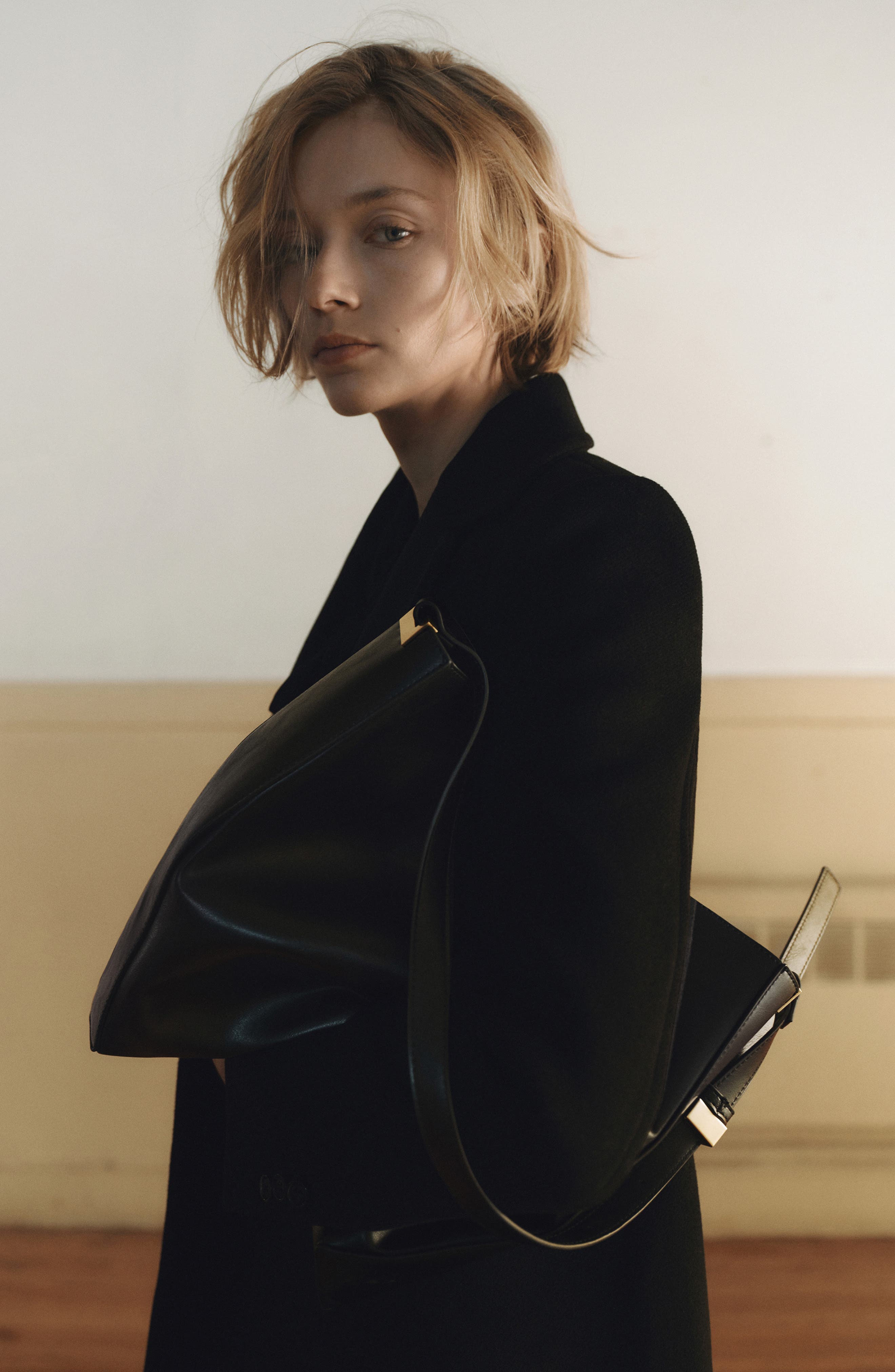 MANGO Faux Leather Shopper Bag, Alternate, color, 