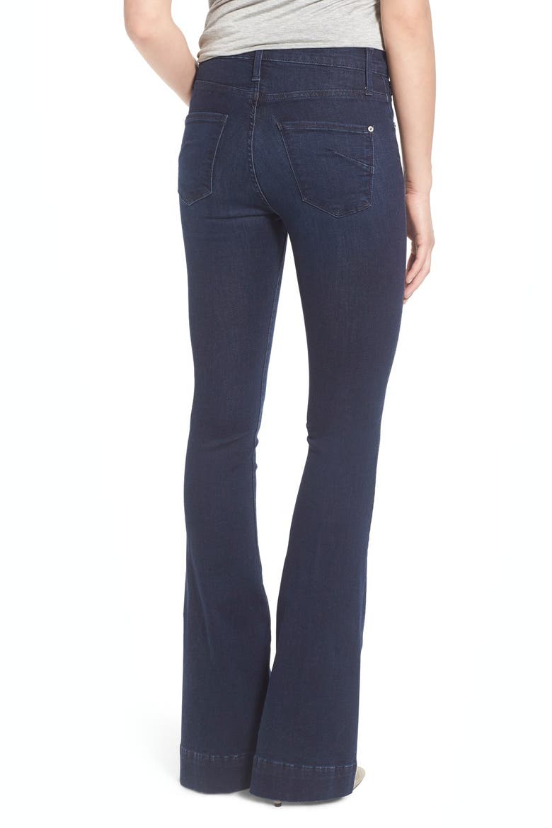 High Rise Flare Jeans, Alternate, color, PIRO