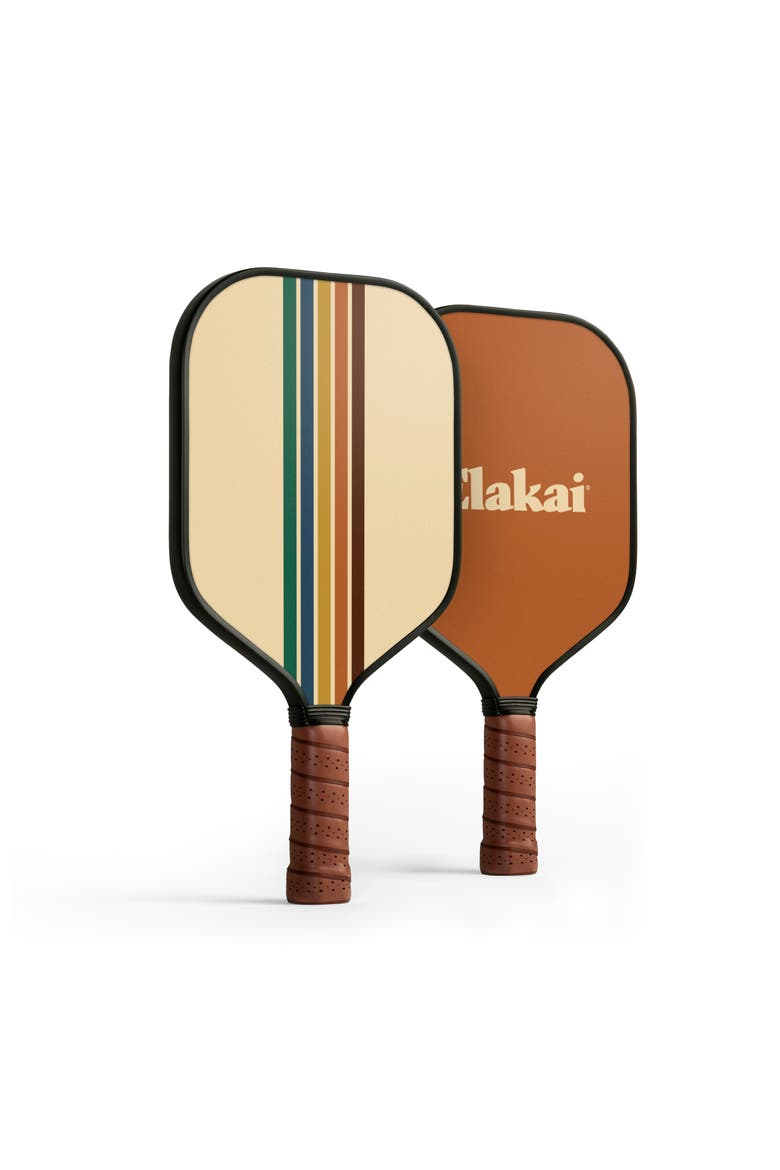 Pickleball 16mm Paddle, Alternate, color, Retro Stripes