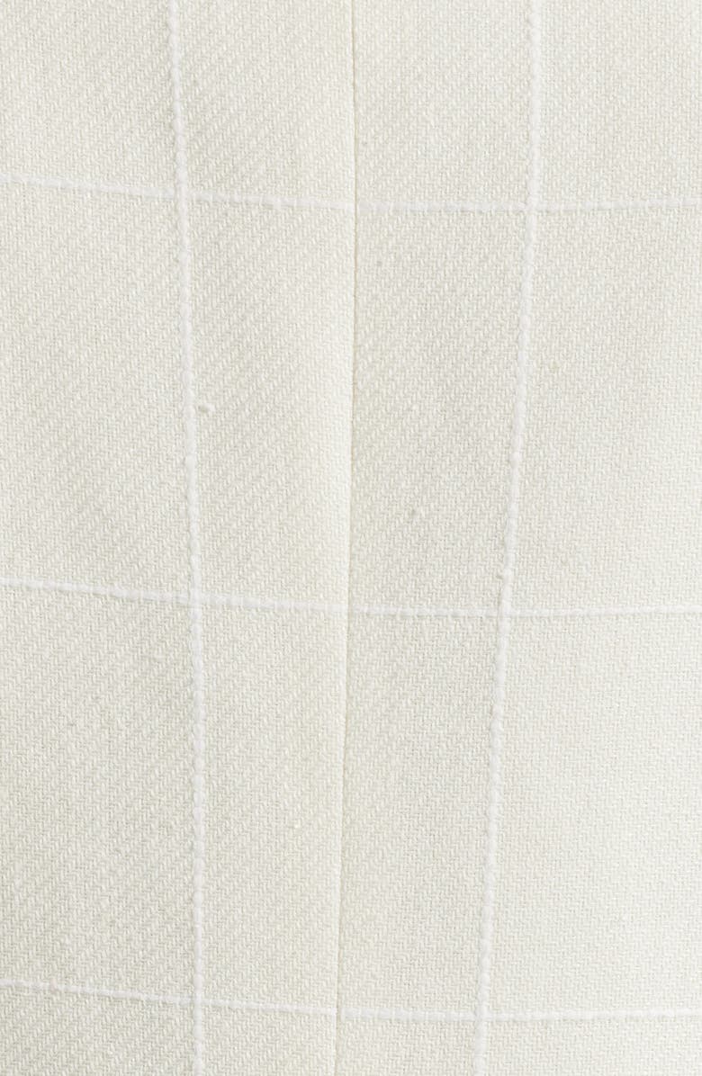 Canali Kei Trim Fit Linen, Silk & Wool Blend Sport Coat, Alternate, color, White