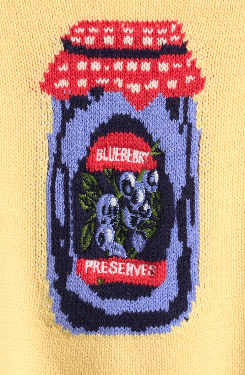 Freshman Kids' Blueberry Jam Sweater Vest, Alternate, color, Yellow Combo