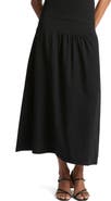 Vince Compact Drop Waist Midi Skirt