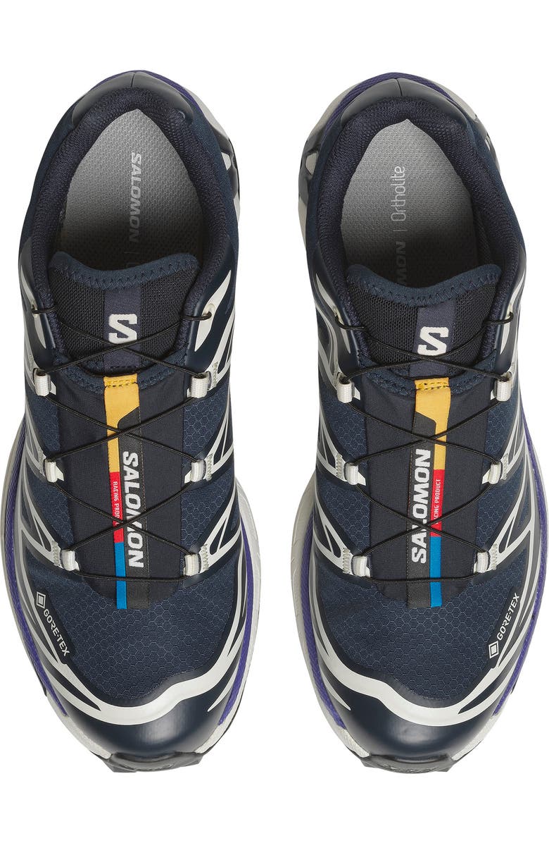 Salomon Gender Inclusive XT-6 Gore-Tex<sup>®</sup> Waterproof Sneaker, Alternate, color, Carbon