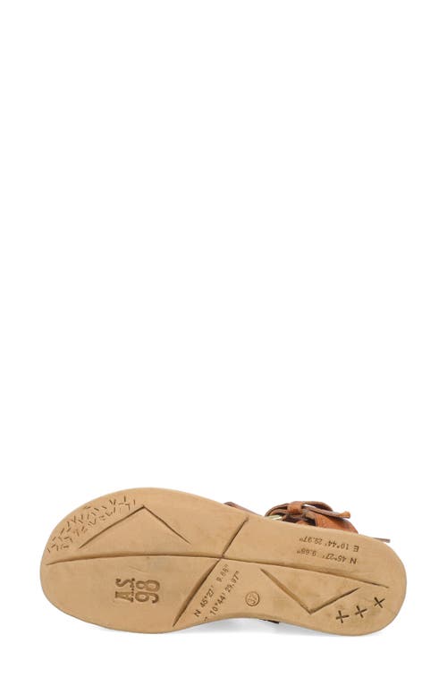 As98 A.s.98 Stiles Ankle Strap Sandal In Whiskey
