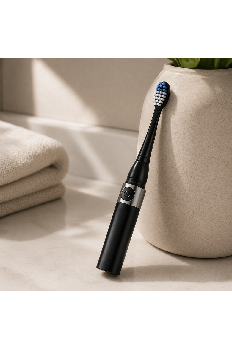 Black Sonic Toothbrush & UV Sterilizer Set, Alternate, color, Multicolor