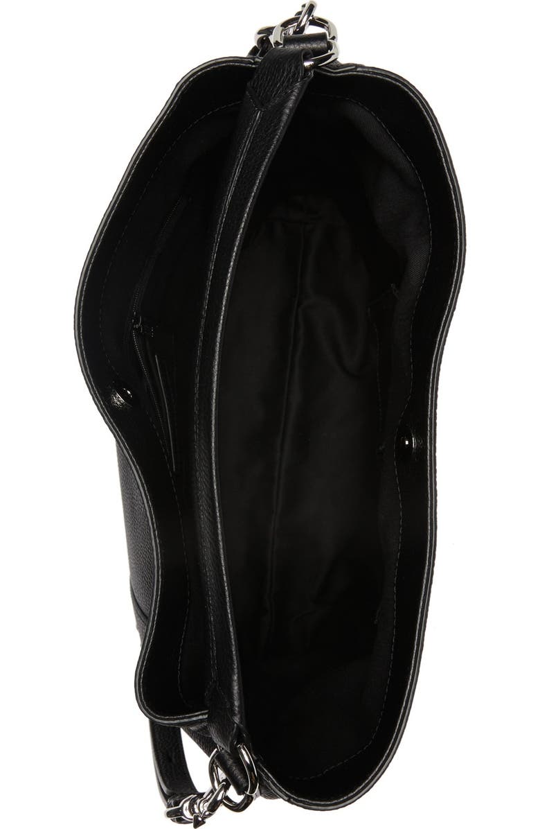 Rebecca Minkoff Moto Leather Hobo Bag, Alternate, color,