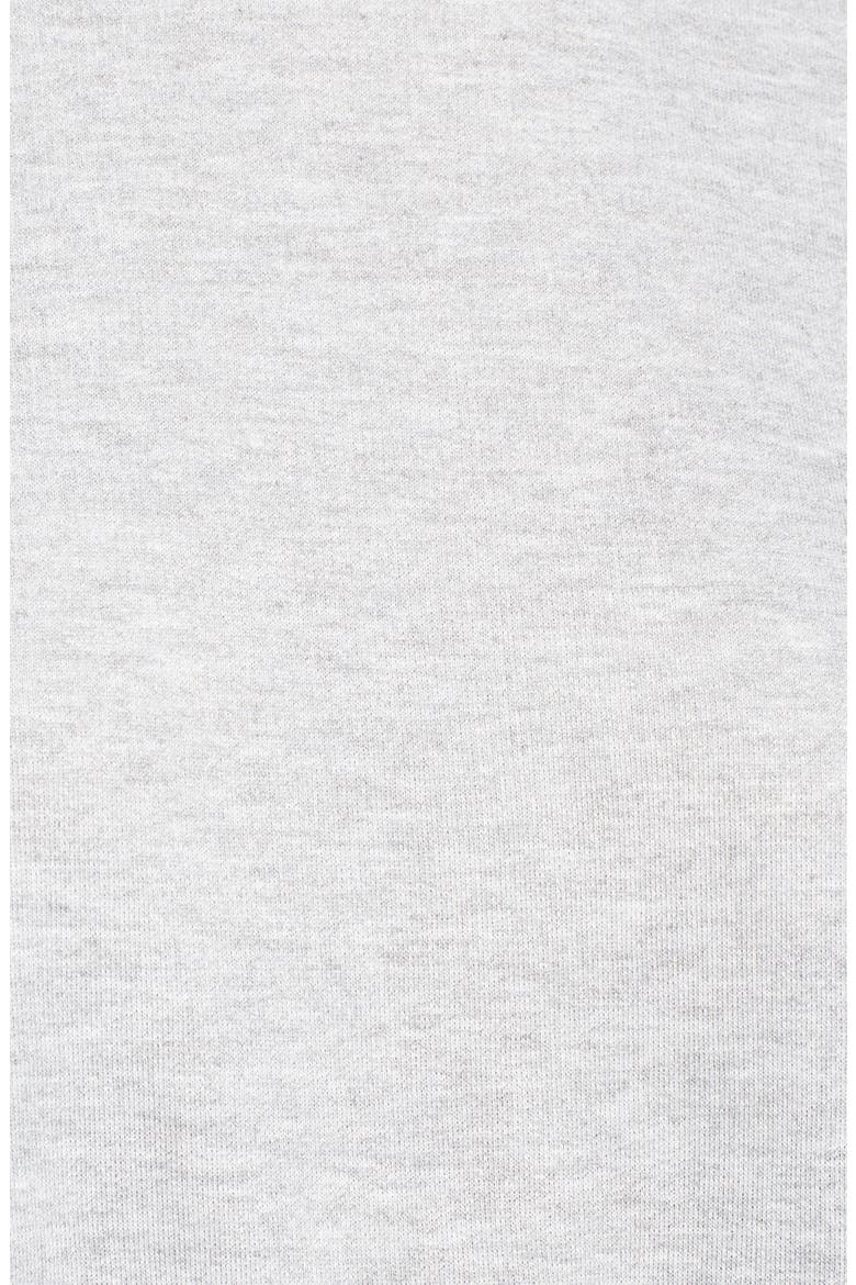 Peplum Sweatshirt, Alternate, color, HEATHER LIGHT GREY
