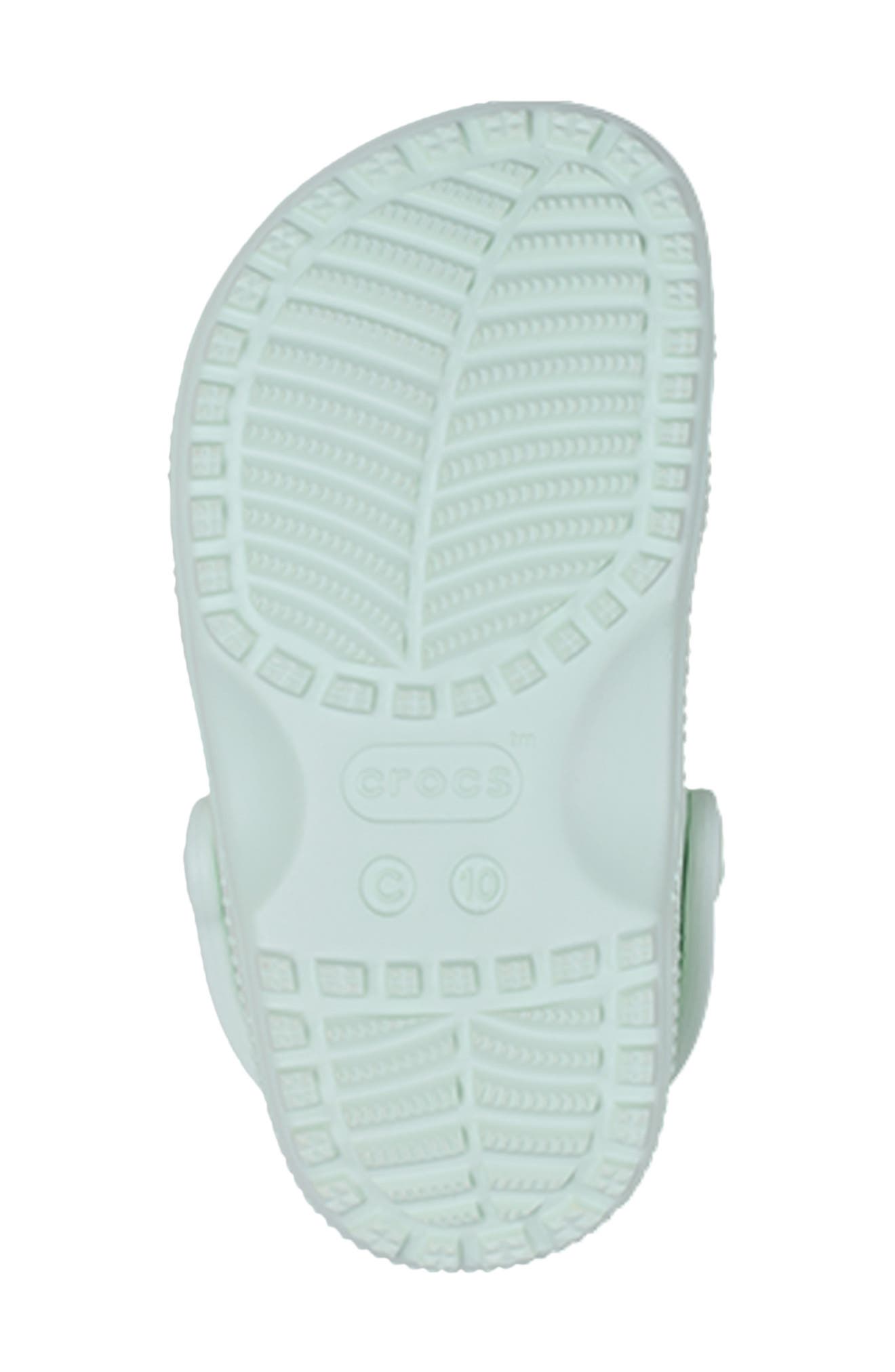 CROCS Kids' Classic Hearts Cutout Clog, Alternate, color, Retro Ice