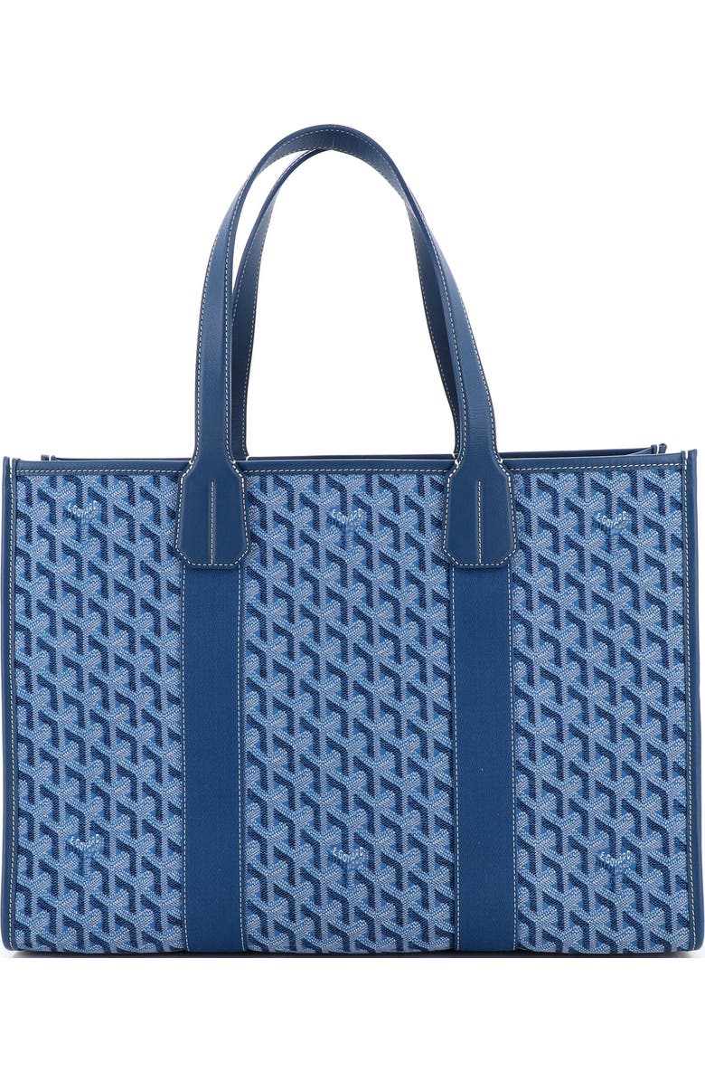 Pre-Owned Goyard Villette Tote Coated Canvas MM, Main, color, Blue