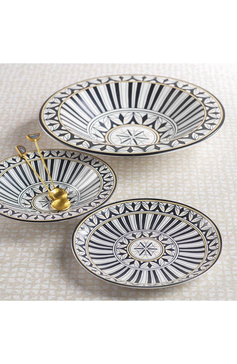 Zodax Mezquita Ceramic Bowl - 12", Alternate, color, 