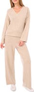 Vince Camuto V-Neck Sweater & Pants Set
