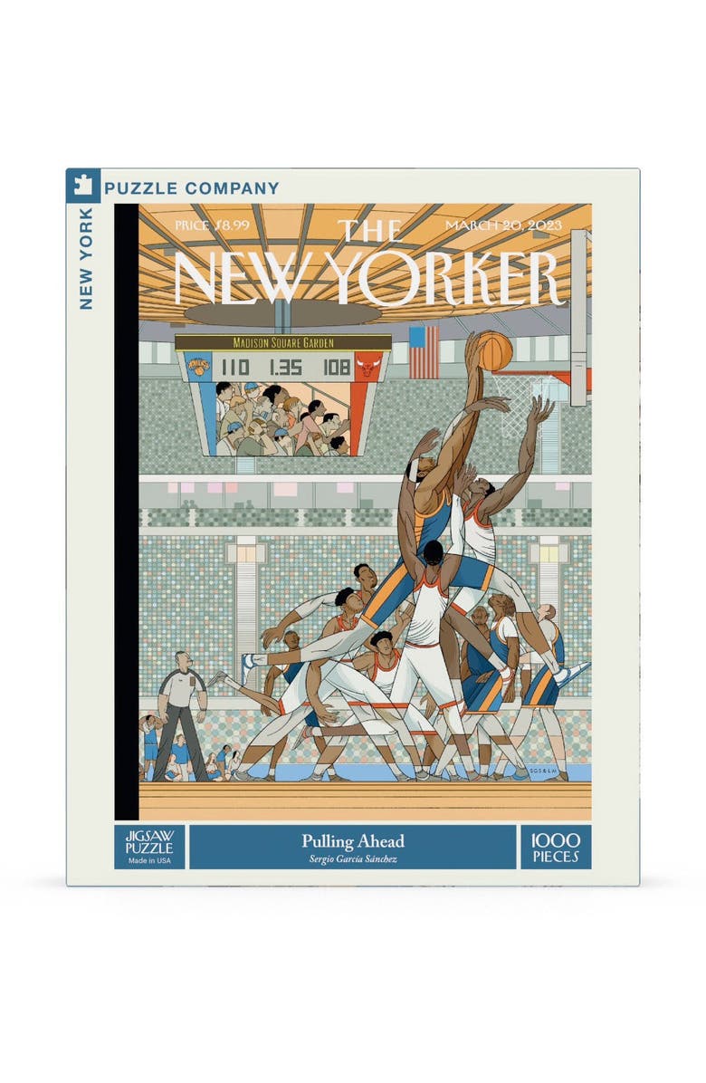 NEW YORK PUZZLE COMPANY Pulling Ahead 1000 Piece Puzzle, Main, color, 