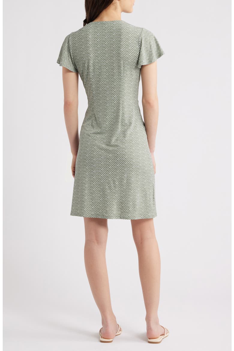 Clara Bay Breeze Short Sleeve Dress, Alternate, color, SOAPSTONE