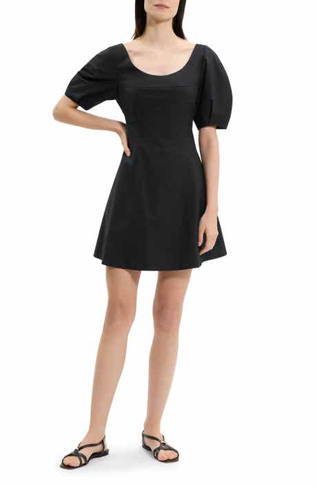 Theory Puff Sleeve Minidress