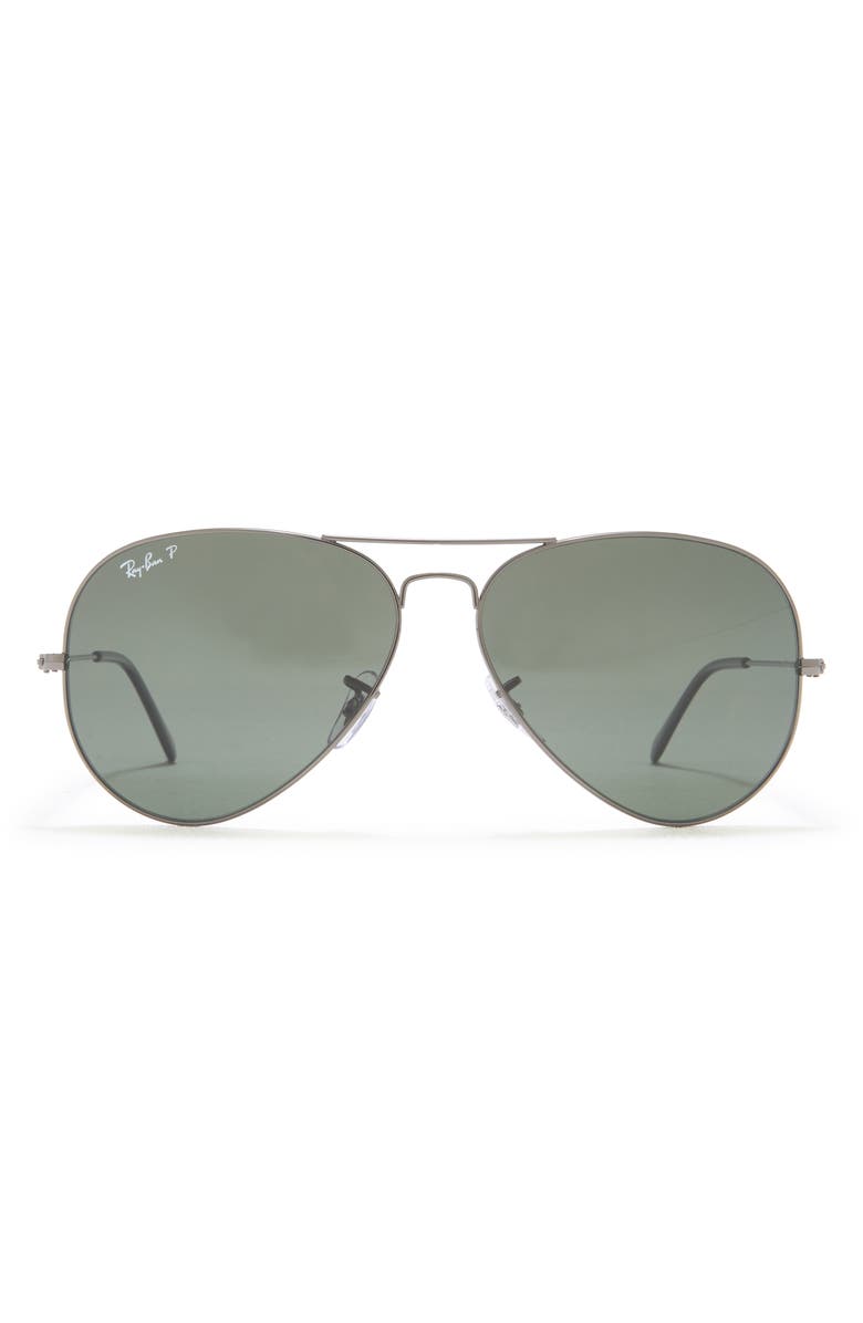 Ray-Ban 58mm Original Aviator Sunglasses, Main, color, 