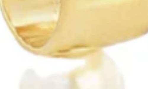 Macrae & Co . X Sharina Faux Pearl Drop Hoop Earrings In Multi