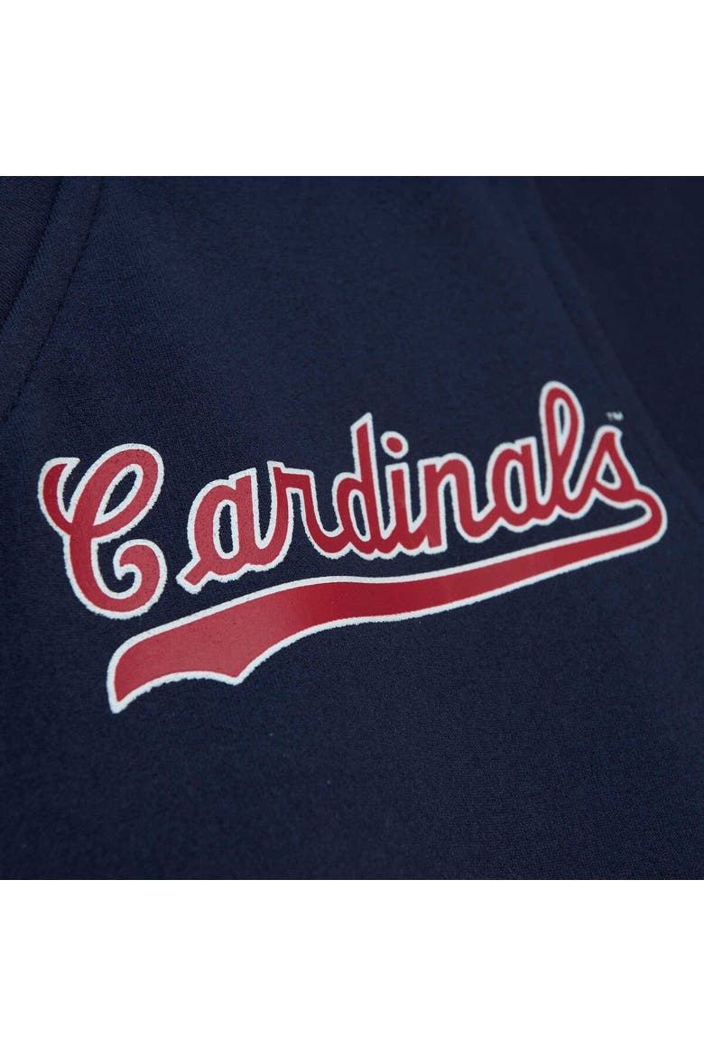 Women's Mitchell & Ness  Navy St. Louis Cardinals Cooperstown Collection V-Neck Dress, Alternate, color, Navy