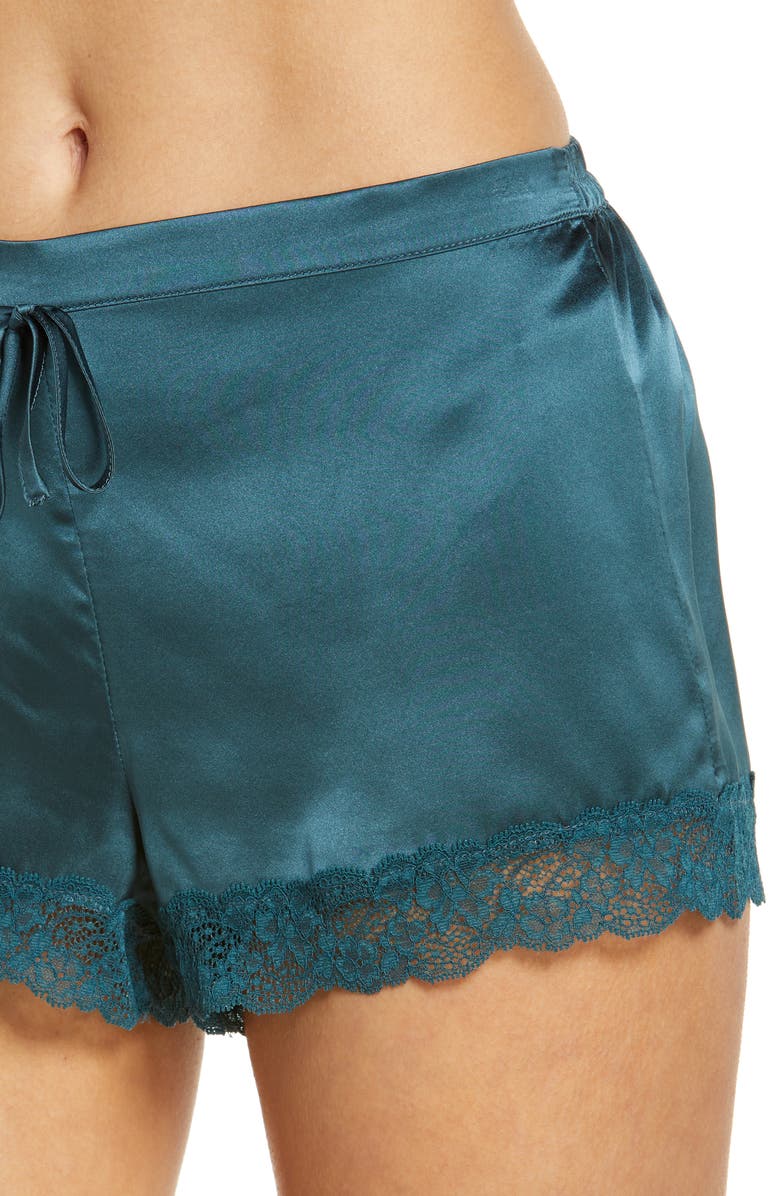 Etam Milky Silk Pajama Shorts, Alternate, color, 