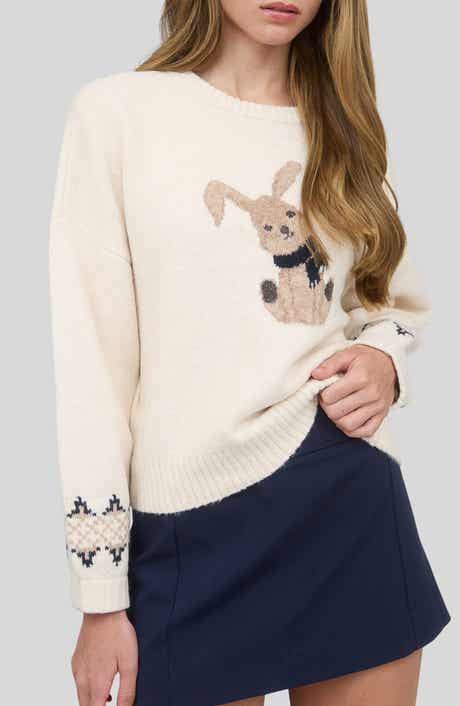 Blu Pepper Bunny Sweater