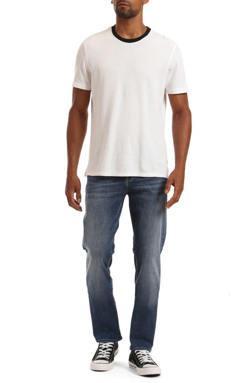Mavi Jeans Zach Straight Leg Jeans In Mid Organic Vintage
