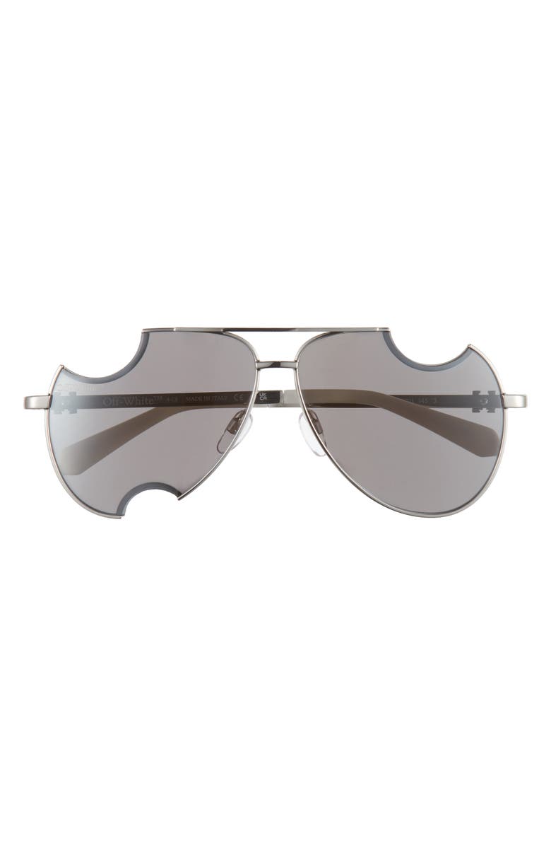Off-White Dallas Aviator Sunglasses, Main, color, 
