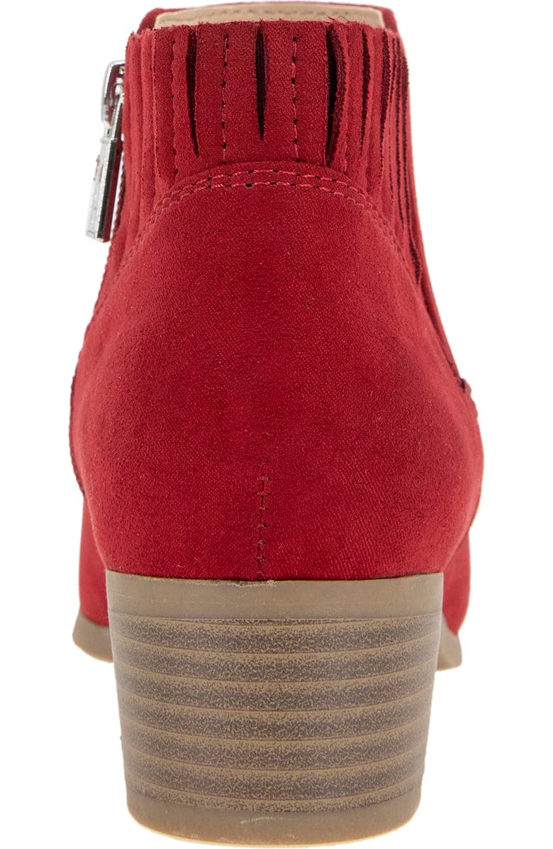 Reaction Kenneth Cole Shea Zip Ankle Boot, Alternate, color, Rio Red Micro