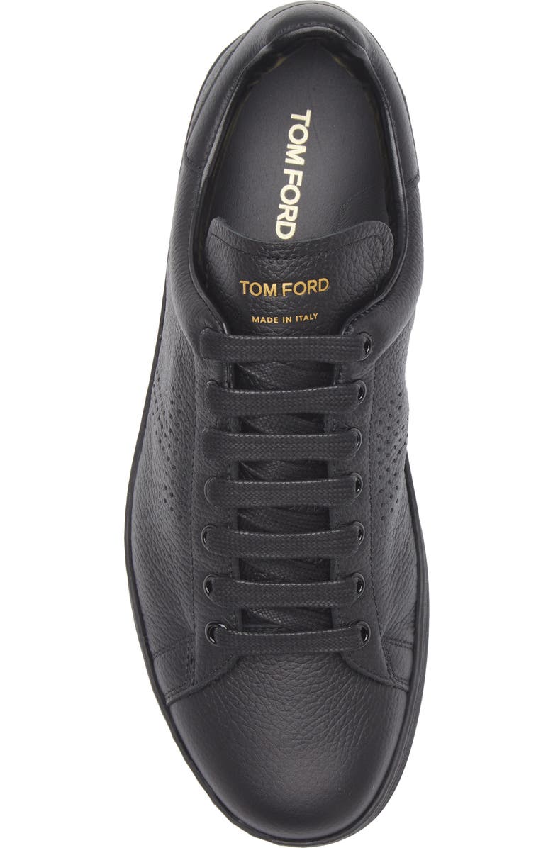 TOM FORD Warwick Sneaker, Alternate, color, Black/ Black