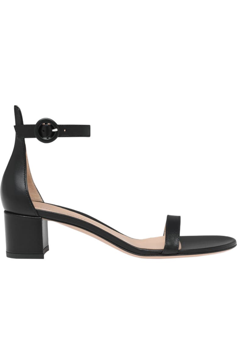Gianvito Rossi Gaeta 45 Sandal, Main, color, Black