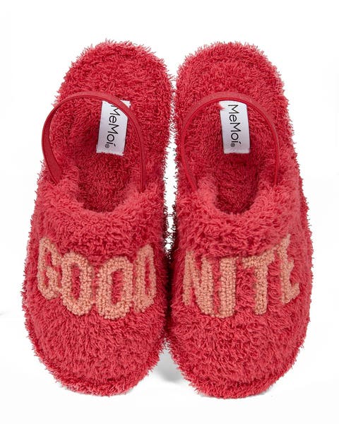 Kids' Good Nite Fluffy Slippers Scuff