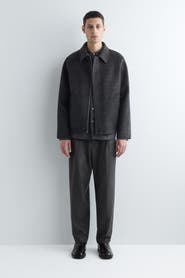 COS Reversible Checked / Herringbone Wool Sports Jacket