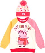 Peppa Pig Fleece 2-Piece Sweatshirt and Hat Set