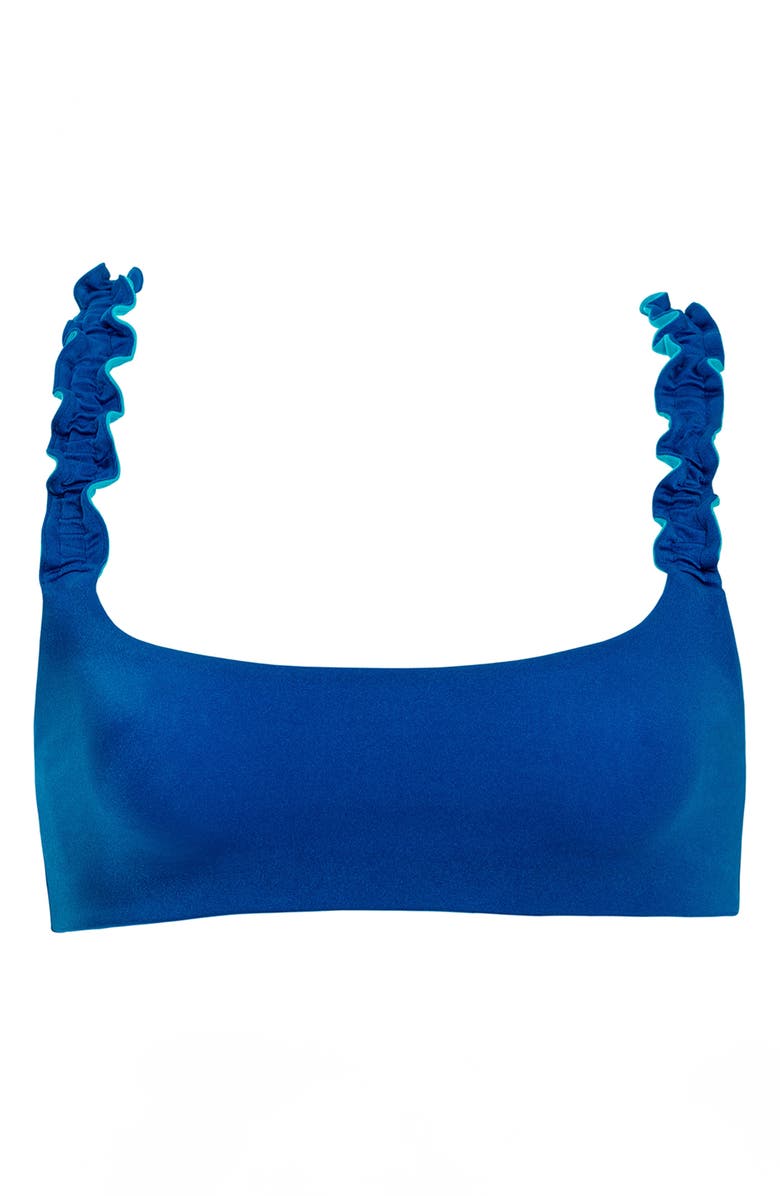 Agua Bendita Rui Atma Reversible Bikini Top, Alternate, color, Blue Multi