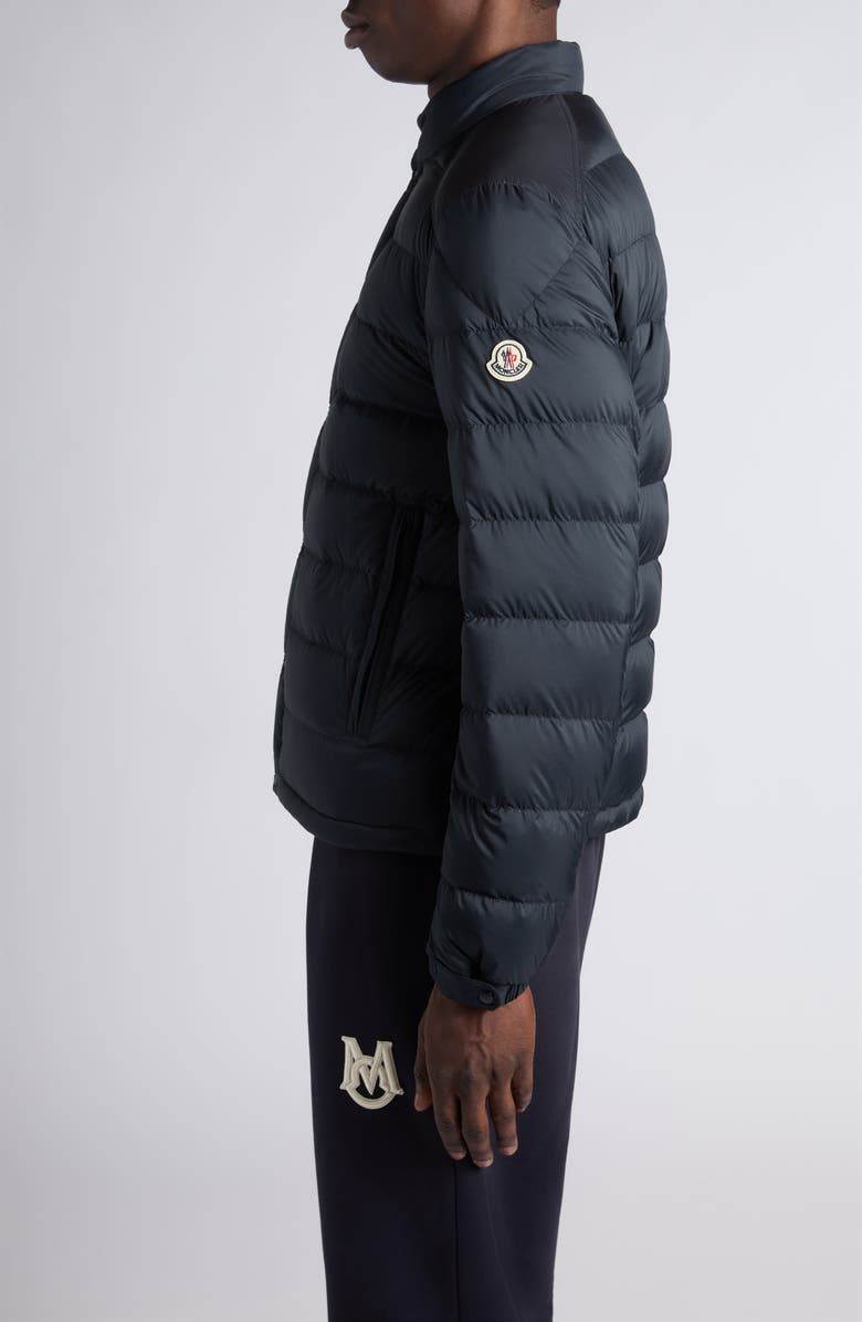 Moncler Selves Water Repellent Nylon Puffer Jacket, Alternate, color, Obsidian Blue