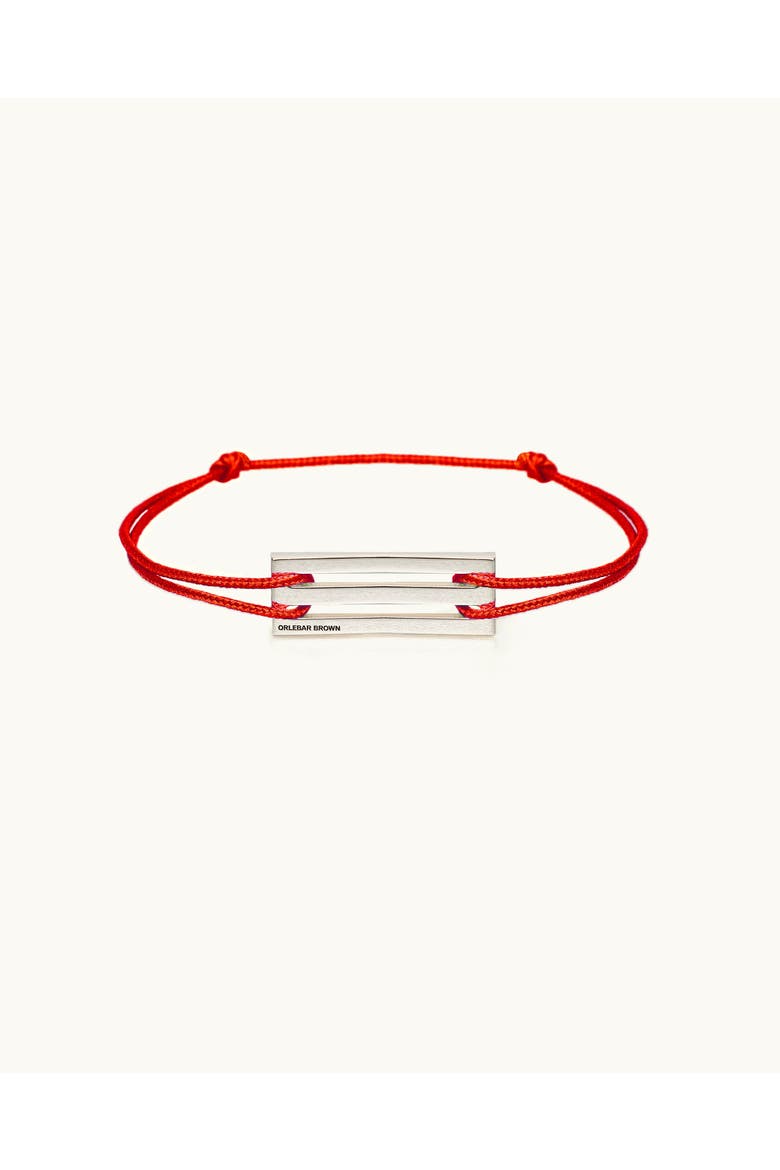 Nato Sterling-Silver Bracelet, Main, color, Red