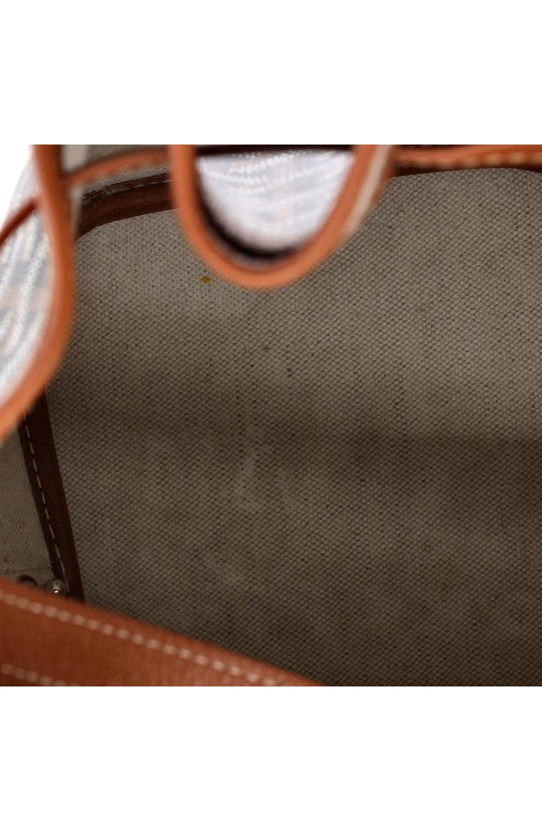 Pre-Owned Goyard Petit Flot Bucket Bag Coated Canvas PM, Alternate, color, Brown