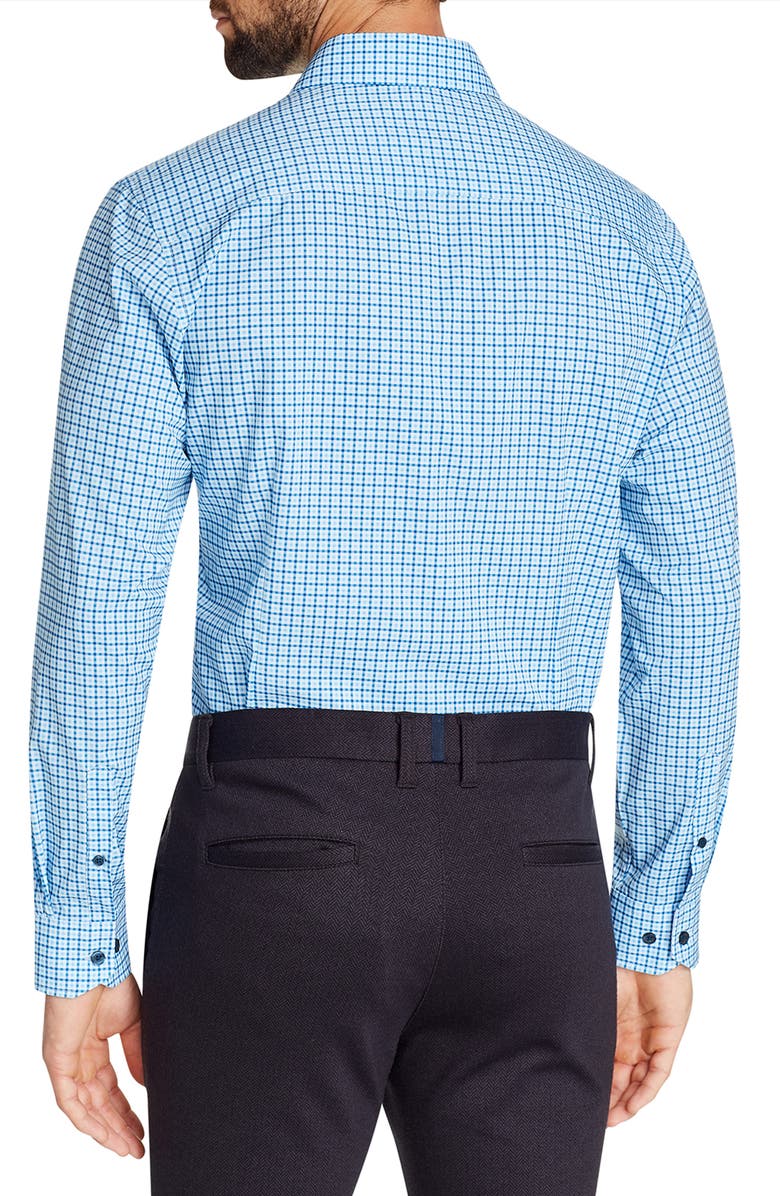 W.R.K Trim Fit Check Performance Stretch Dress Shirt, Alternate, color,