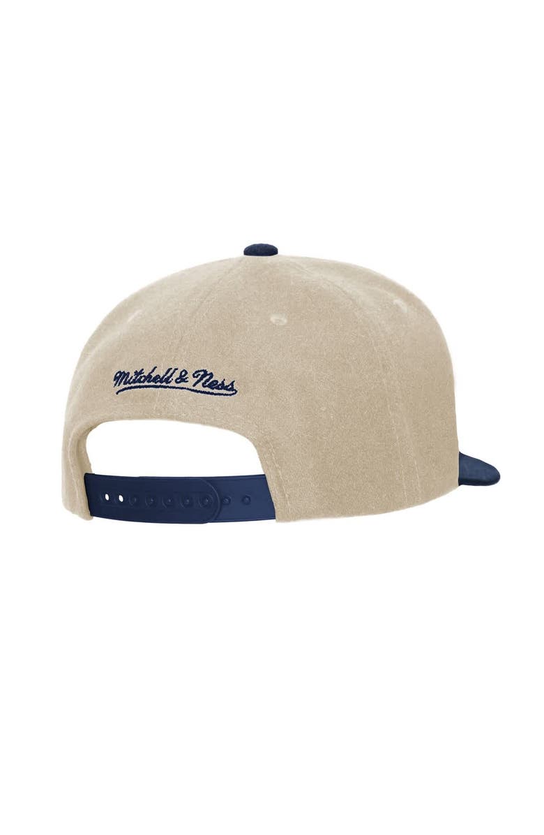 Mitchell & Ness Cream New York Yankees vs. New York Mets Subway Series Matchup Pro Pinch Snapback, Alternate, color, Cream