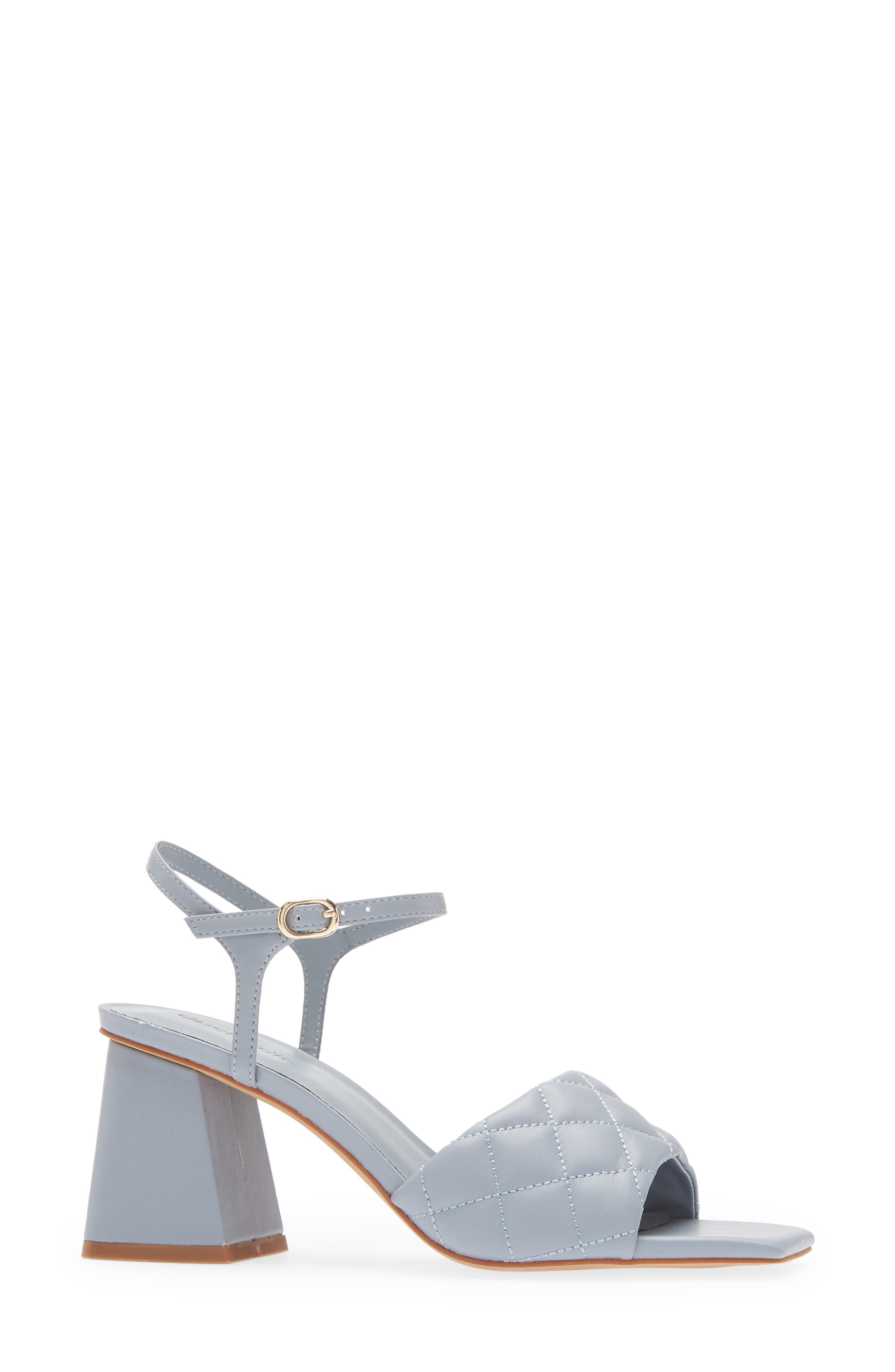 Austyn Quilted Sandal, Alternate, color, BLUE MINERAL