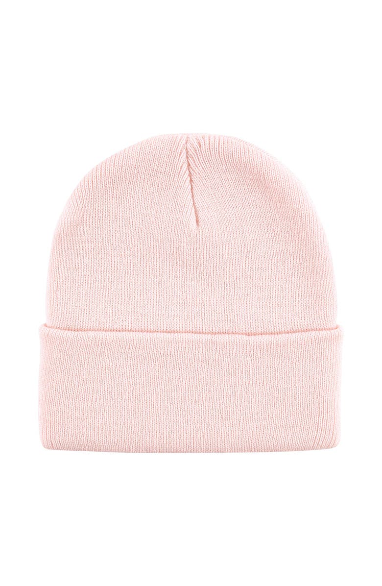 Hudson Baby Cuffed Beanies and Knit Caps, Alternate, color, Pink White