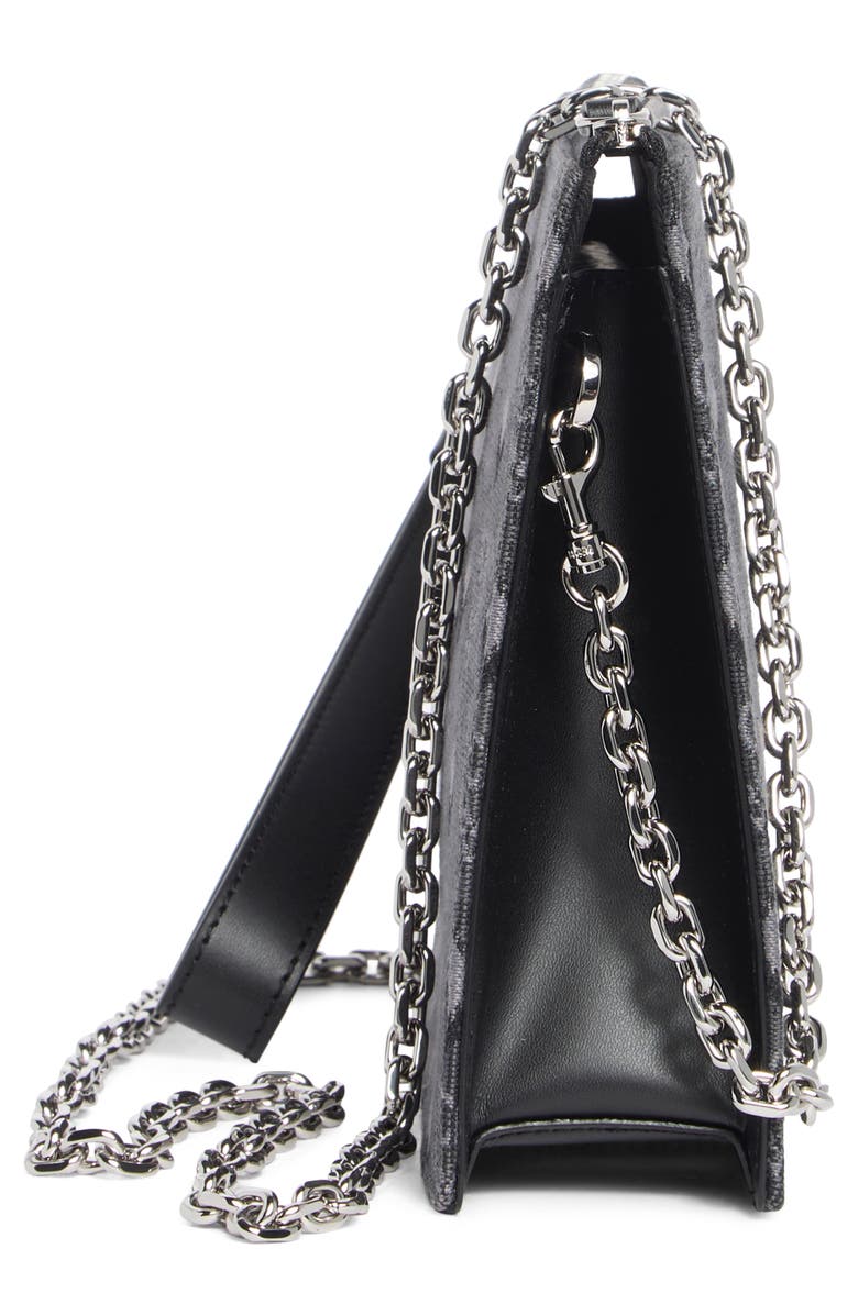 MCM Aren Wallet on a Chain, Alternate, color, Dark Grey