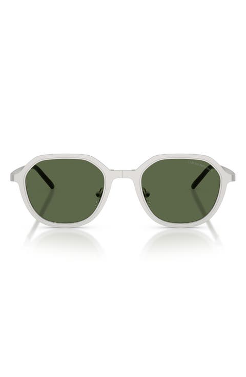51mm Round Sunglasses
